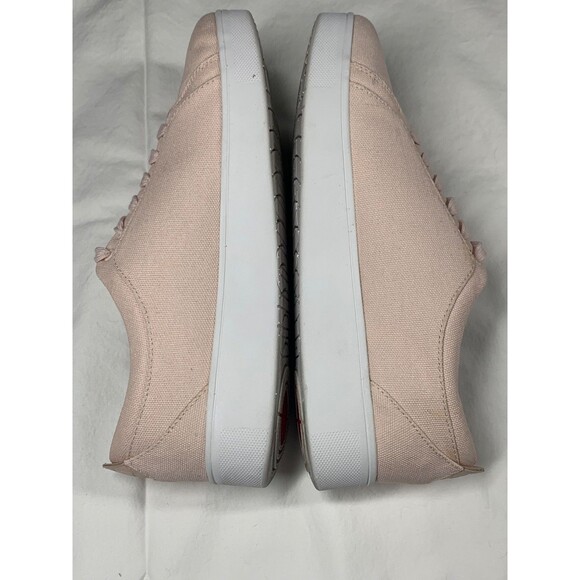 Fitflop Sneakers Women’s Size 9 Rally Canvas Trainers in Rose Foam - Picture 8 of 10